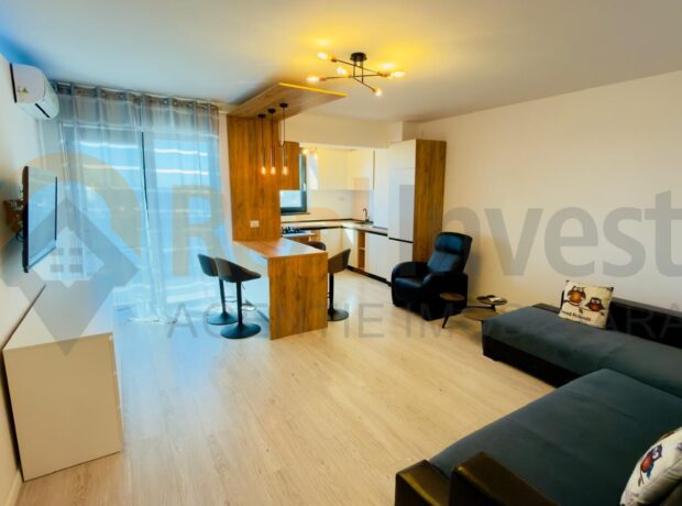 Apartament 2 camere mobilat si utilat complet de inchiriat la bloc nou