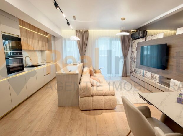 Apartament premium cu 2 camere | Design deosebit | Mobilat, utilat premium | 800 €/lună